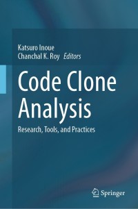 Imagen de portada: Code Clone Analysis 9789811619267