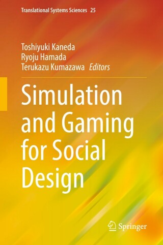 Imagen de portada: Simulation and Gaming for Social Design 9789811620102