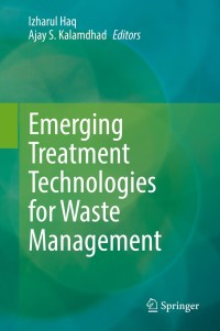 Cover image: Emerging Treatment Technologies for Waste Management 9789811620140