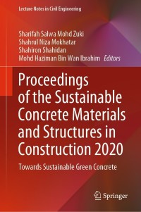 Immagine di copertina: Proceedings of the Sustainable Concrete Materials and Structures in Construction 2020 9789811621864