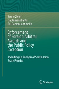Omslagafbeelding: Enforcement of Foreign Arbitral Awards and the Public Policy Exception 9789811626333