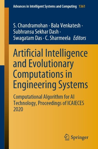 Cover image: Artificial Intelligence and Evolutionary Computations in Engineering Systems 9789811626739