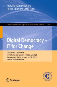 Cover image: Digital Democracy – IT for Change 9789811627224