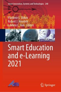 Cover image: Smart Education and e-Learning 2021 9789811628337