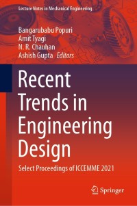 Imagen de portada: Recent Trends in Engineering Design 9789811628993