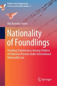 Cover image: Nationality of Foundlings 9789811630040