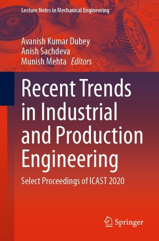 Immagine di copertina: Recent Trends in Industrial and Production Engineering 9789811631344