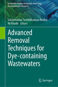 Cover image: Advanced Removal Techniques for Dye-containing Wastewaters 9789811631634