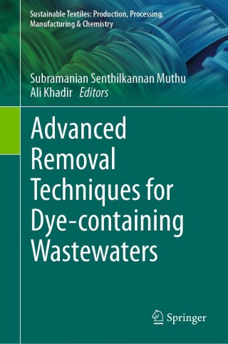Cover image: Advanced Removal Techniques for Dye-containing Wastewaters 9789811631634