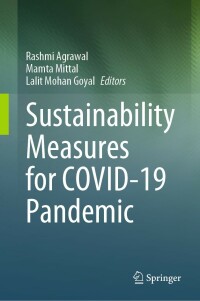 Cover image: Sustainability Measures for COVID-19 Pandemic 9789811632266