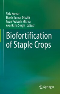 Imagen de portada: Biofortification of Staple Crops 9789811632792