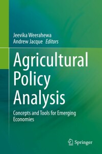 Cover image: Agricultural Policy Analysis 9789811632839