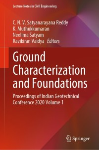 Titelbild: Ground Characterization and Foundations 9789811633829