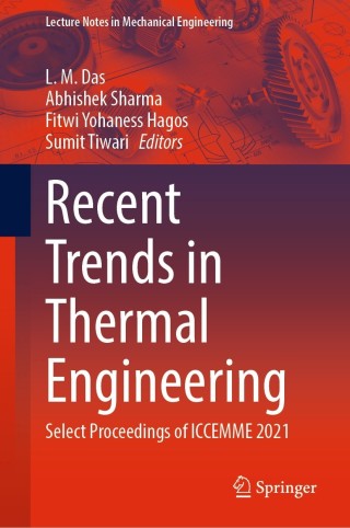 Imagen de portada: Recent Trends in Thermal Engineering 9789811634277