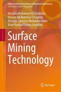 Imagen de portada: Surface Mining Technology 9789811635670