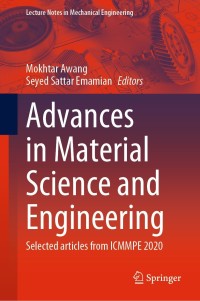 Cover image: Advances in Material Science and Engineering 9789811636400