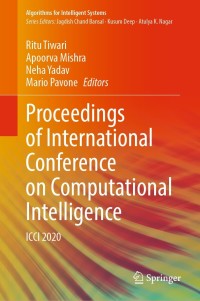 Cover image: Proceedings of International Conference on Computational Intelligence 9789811638015