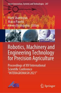Imagen de portada: Robotics, Machinery and Engineering Technology for Precision Agriculture 9789811638435