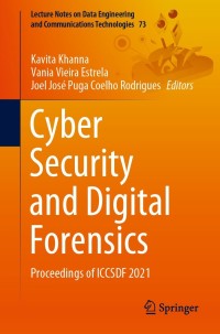 Imagen de portada: Cyber Security and Digital Forensics 9789811639609
