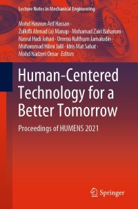 Imagen de portada: Human-Centered Technology for a Better Tomorrow 9789811641145