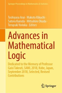 Titelbild: Advances in Mathematical Logic 9789811641725