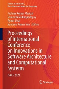 Titelbild: Proceedings of International Conference on Innovations in Software Architecture and Computational Systems 9789811643002