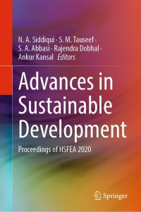 Titelbild: Advances in Sustainable Development 9789811643996