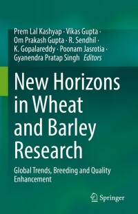 Titelbild: New Horizons in Wheat and Barley Research 9789811644481