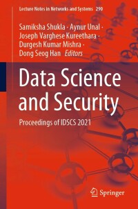 Cover image: Data Science and Security 9789811644856