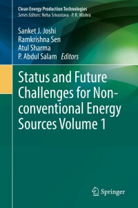 Imagen de portada: Status and Future Challenges for Non-conventional Energy Sources Volume 1 9789811645044
