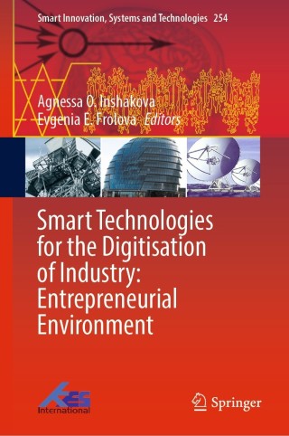 Immagine di copertina: Smart Technologies for the Digitisation of Industry: Entrepreneurial Environment 9789811646201