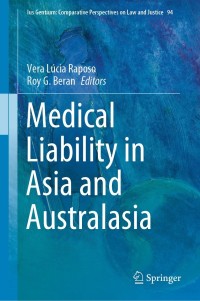 Cover image: Medical Liability in Asia and Australasia 9789811648540