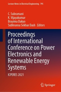 صورة الغلاف: Proceedings of International Conference on Power Electronics and Renewable Energy Systems 9789811649424