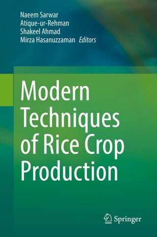 Cover image: Modern Techniques of Rice Crop Production 9789811649547