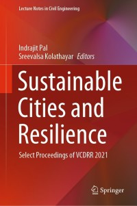 Cover image: Sustainable Cities and Resilience 9789811655425