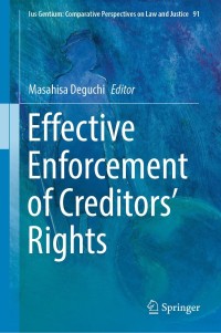Cover image: Effective Enforcement of Creditors’ Rights 9789811656088