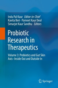 Cover image: Probiotic Research in Therapeutics 9789811656279