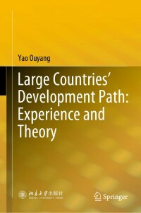 Imagen de portada: Large Countries’ Development Path: Experience and Theory 9789811656941