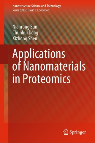 Cover image: Applications of Nanomaterials in Proteomics 9789811658150