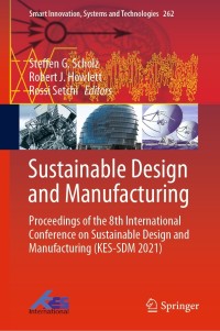 Cover image: Sustainable Design and Manufacturing 9789811661273