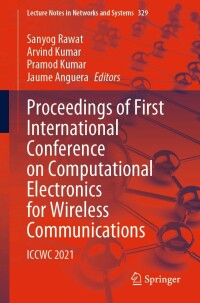 Imagen de portada: Proceedings of First International Conference on Computational Electronics for Wireless Communications 9789811662454
