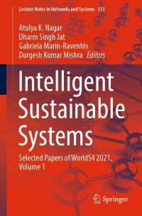 Cover image: Intelligent Sustainable Systems 9789811663086