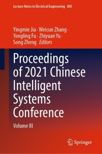 Imagen de portada: Proceedings of 2021 Chinese Intelligent Systems Conference 9789811663192