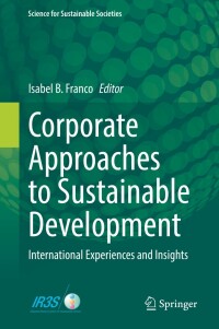 Imagen de portada: Corporate Approaches to Sustainable Development 9789811664205