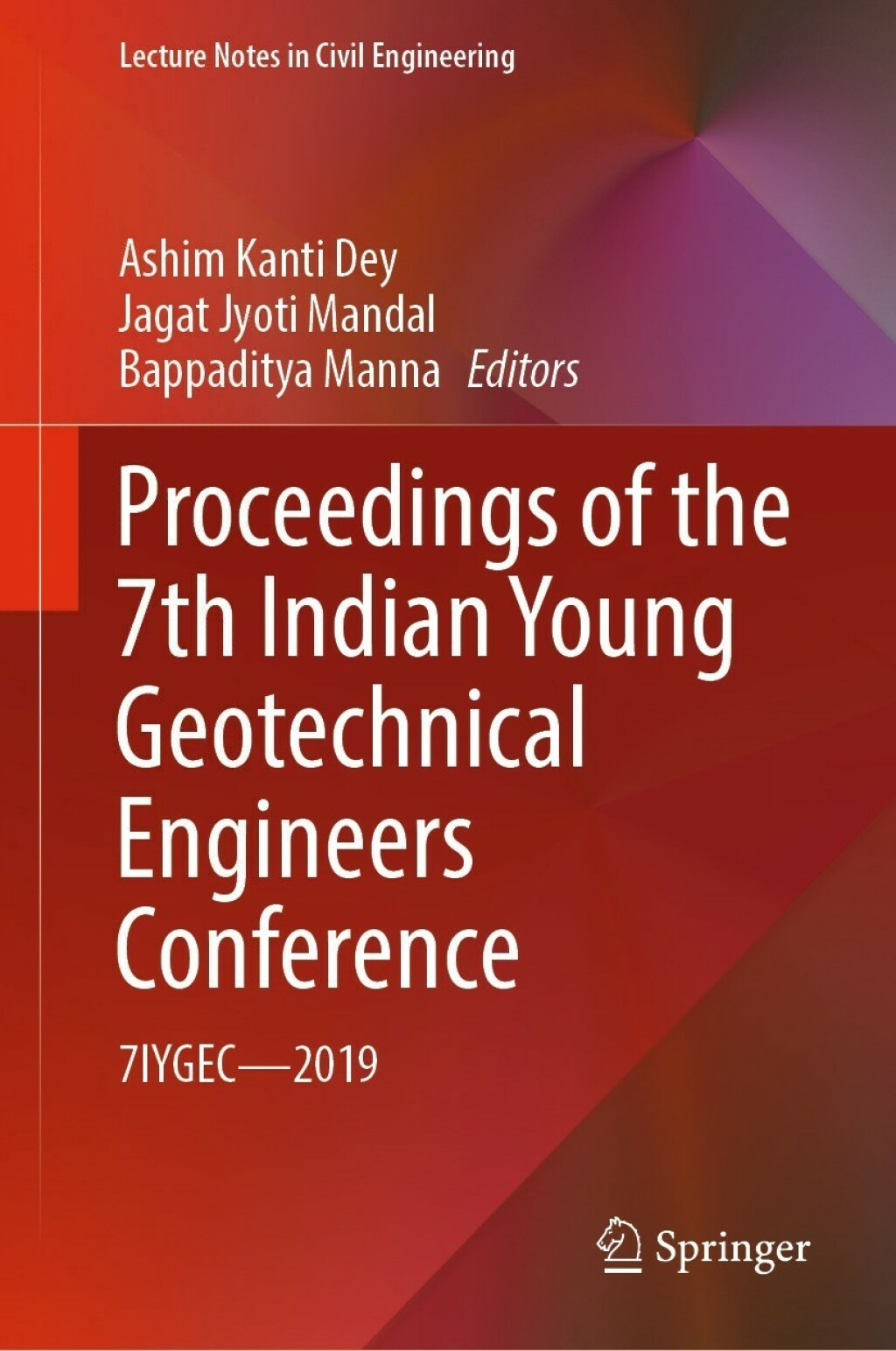ISBN 9789811664557 product image for Proceedings of the 7th Indian Young Geotechnical Engineers Conference (eBook Ren | upcitemdb.com