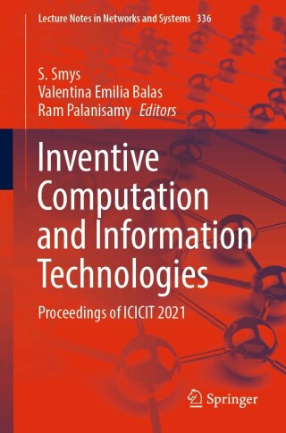 صورة الغلاف: Inventive Computation and Information Technologies 9789811667220