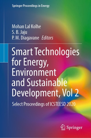 Cover image: Smart Technologies for Energy, Environment and Sustainable Development, Vol 2 9789811668784