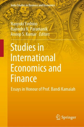 Immagine di copertina: Studies in International Economics and Finance 9789811670619