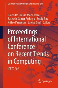 Immagine di copertina: Proceedings of International Conference on Recent Trends in Computing 9789811671173