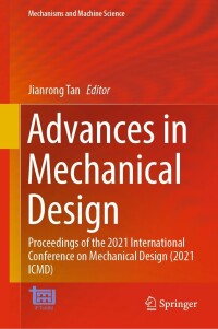表紙画像: Advances in Mechanical Design 9789811673801